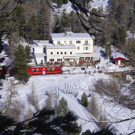 Hotel Morteratsch ปอนเตรสซีนา ภายนอก รูปภาพ