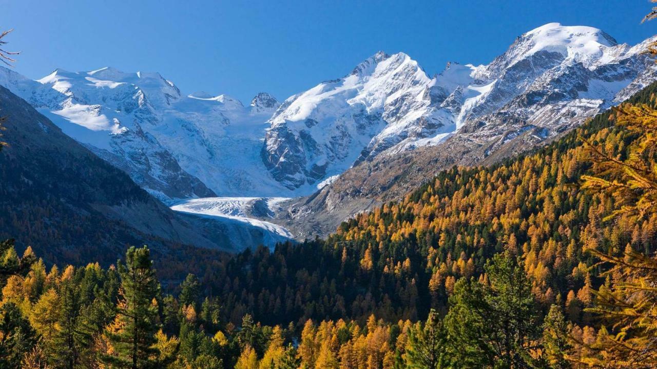 Hotel Morteratsch ปอนเตรสซีนา ภายนอก รูปภาพ